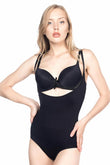 Black  2023 Chest Open Body Corset