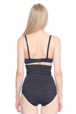 Black  2028 Lace High Waist Slip Corset