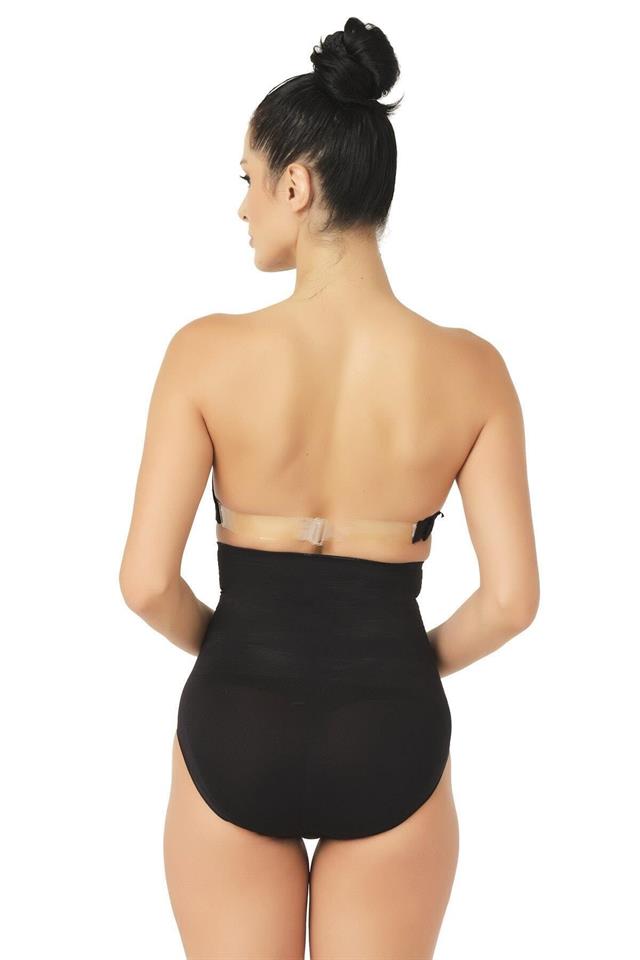 Black  2029 Massage Double Slip Corset