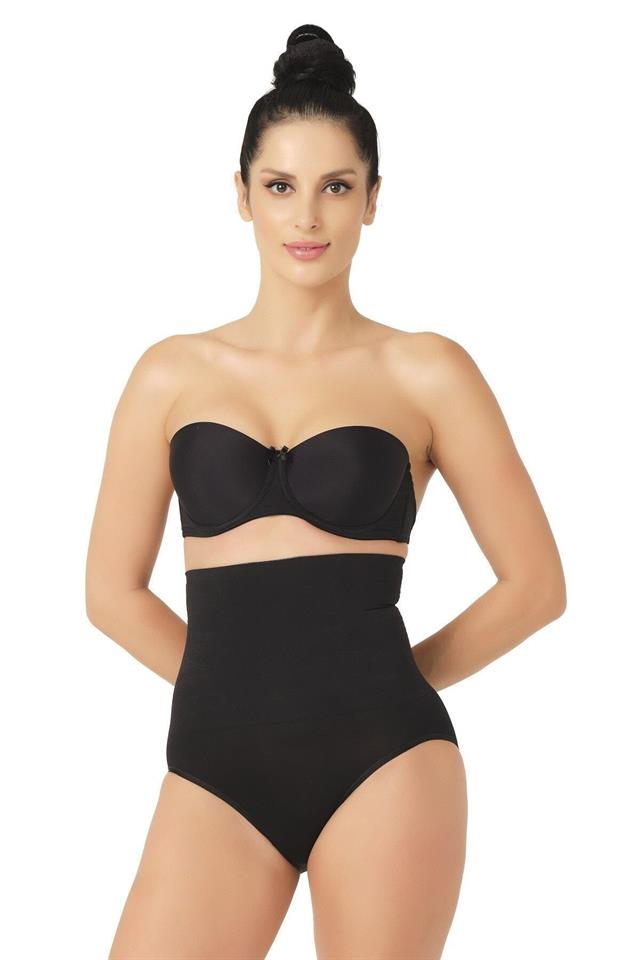 Black  2029 Massage Double Slip Corset