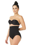 Black  2029 Massage Double Slip Corset