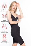 Black  2031 Leg Lace Corset