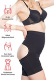 Black  2032 Butt Open Massage Boxer Corset