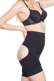 Black  2032 Butt Open Massage Boxer Corset