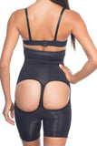 Black  2033 Butt Open Boxer Corset