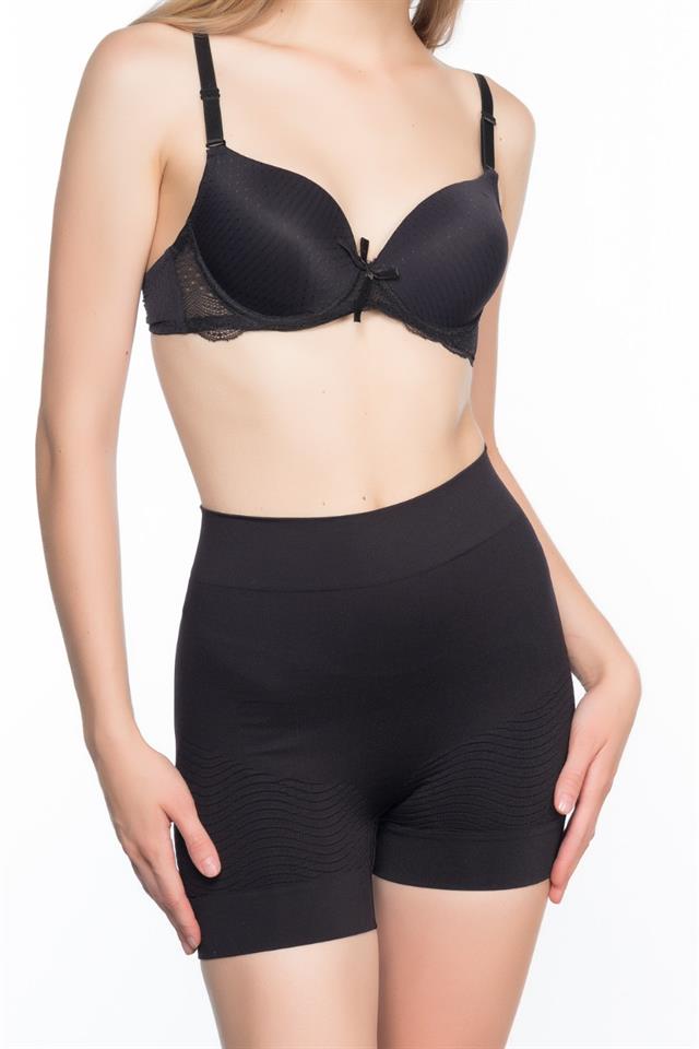 Schwarzes 2034 Po-offenes Anti-Cellulite-Korsett