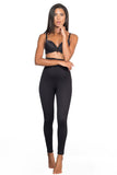 Black  2045 Anti Cellulite Leggings Corset