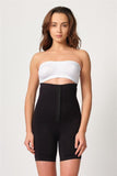 Black  2087 Front Padded Leg Corset
