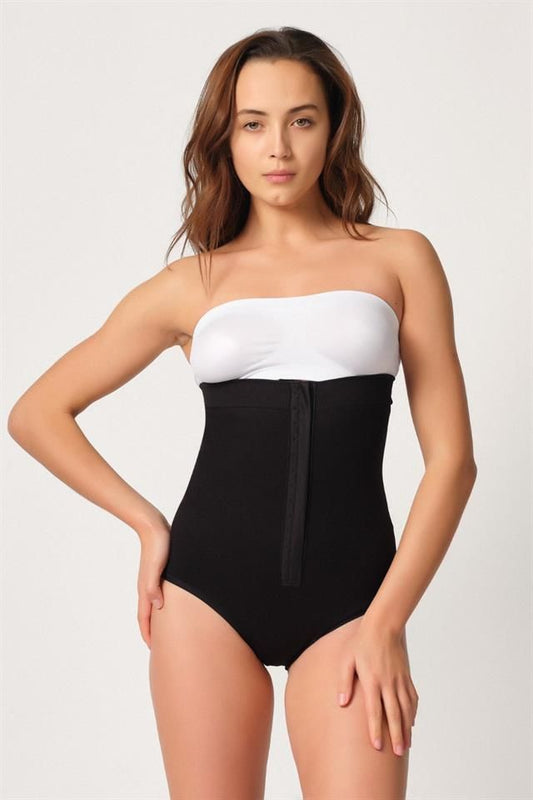 Black  2088 Front Padded Slip Corset