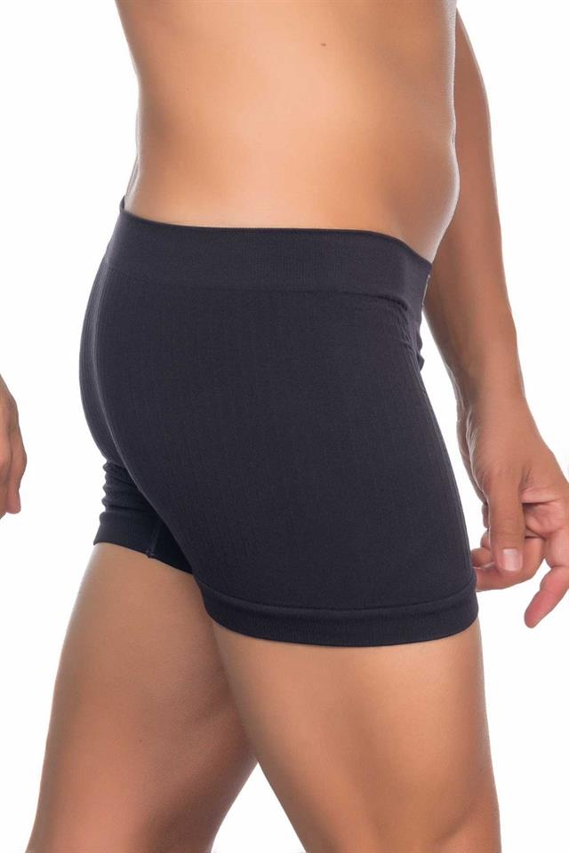 Schwarze weiche Herren-Boxershorts 2102
