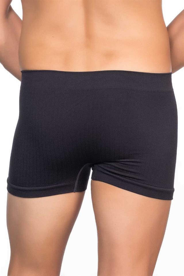 Schwarze weiche Herren-Boxershorts 2102