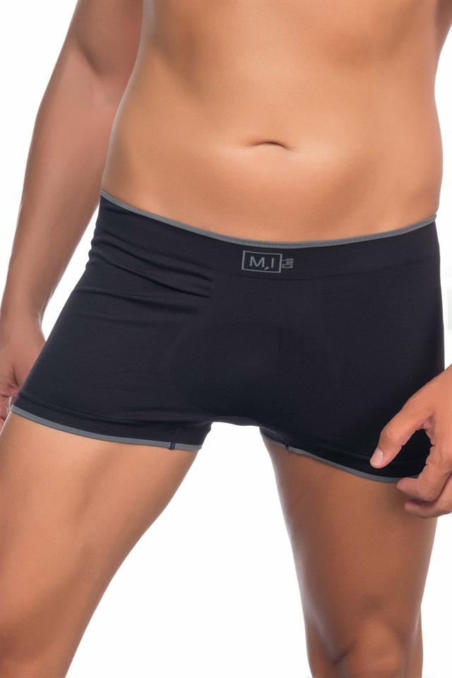 Schwarze weiche Herren-Boxershorts 2103