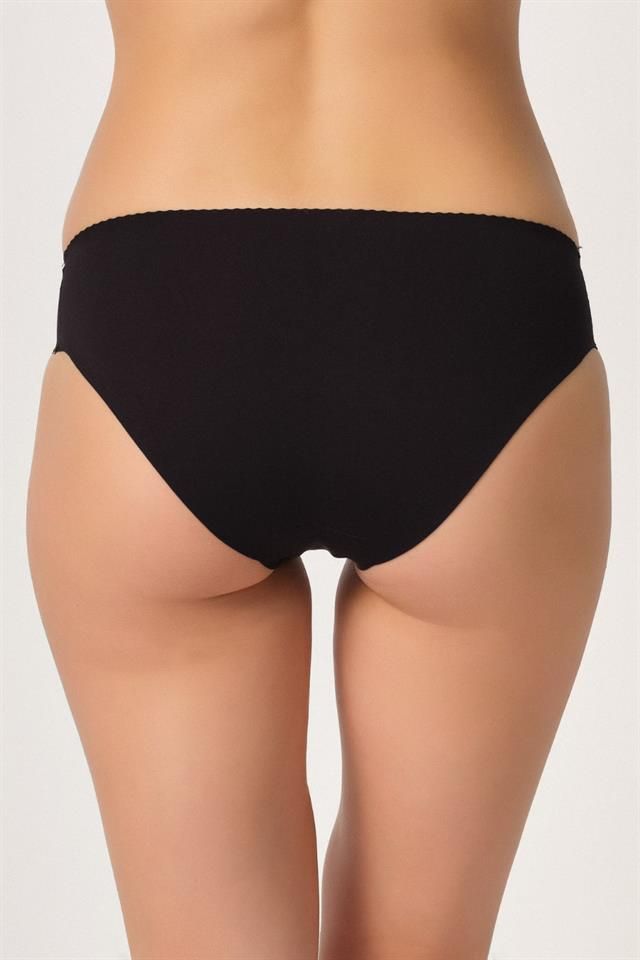 Black  2701 Laser Low Waist Panty Corset