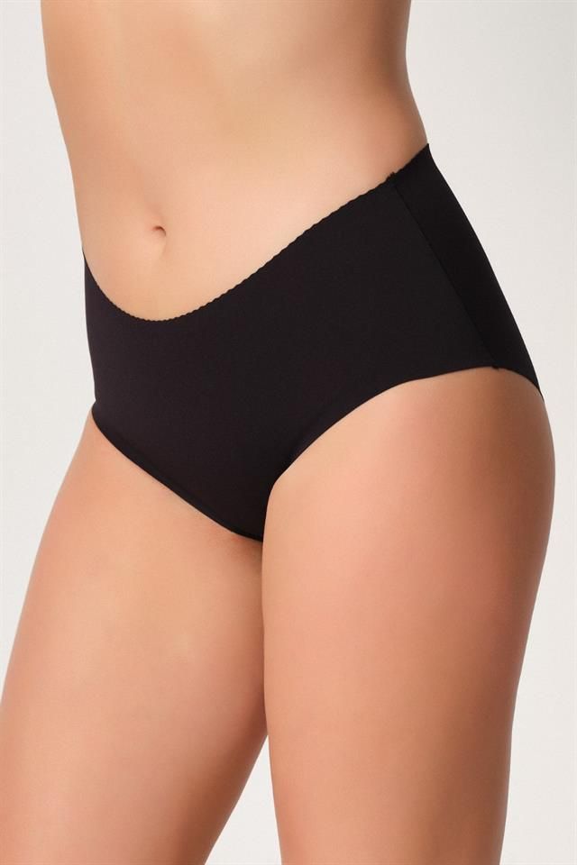 Black  2702 Mama Laser Slip Corset