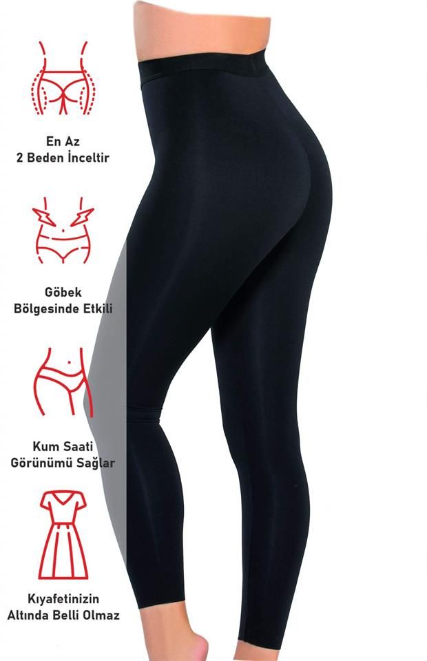 Schwarzes 2710 Laser Cut Leggings Korsett