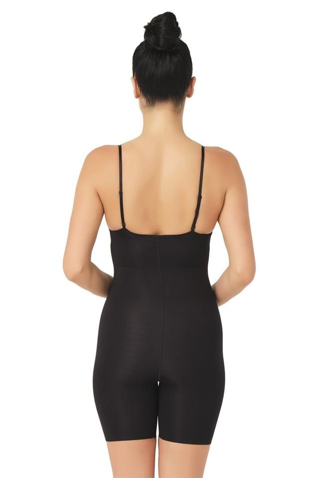 Black  2758 Laser Cut Chest Outdoor Boxer Corset