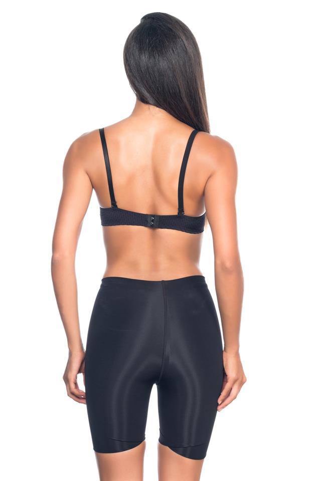 Black  2800 Double Boxer Laser Corset