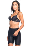 Black  2800 Double Boxer Laser Corset
