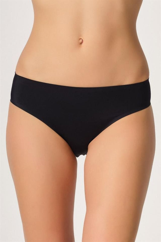 Black  2803 Bonding Laser Cut Panties