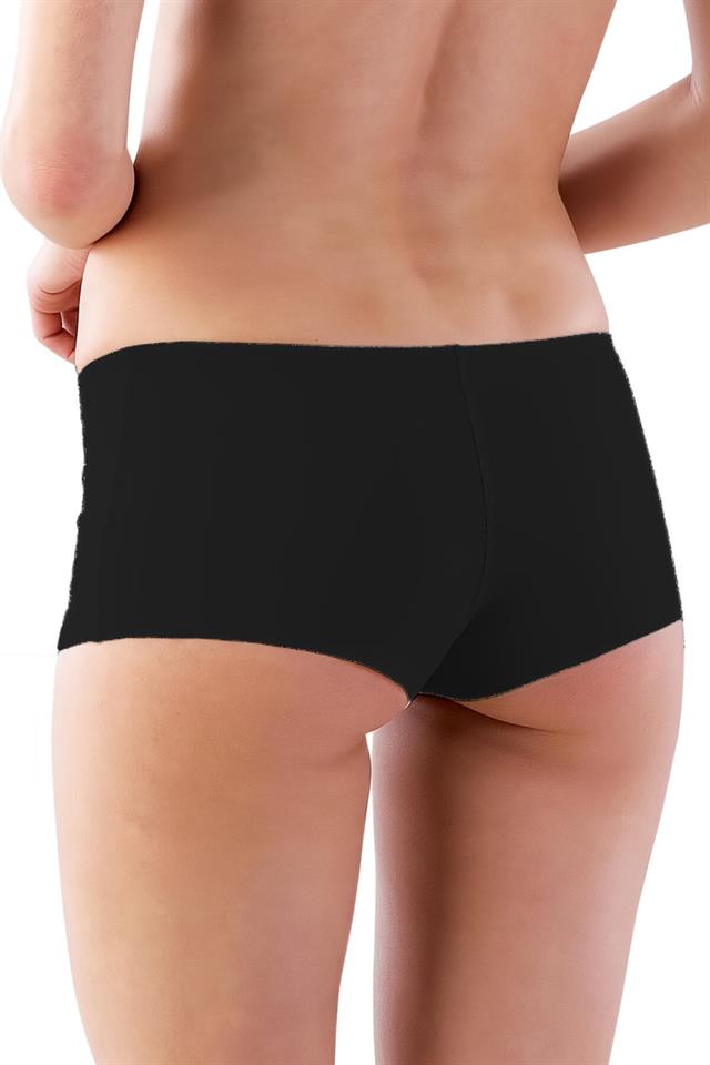 Schwarzes 2812 Boxer Laser Korsett