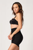 Black  2816 High Waist Boxer Laser Corset