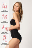 Black  2819 Slip Double Tummy Booster Laser Corset