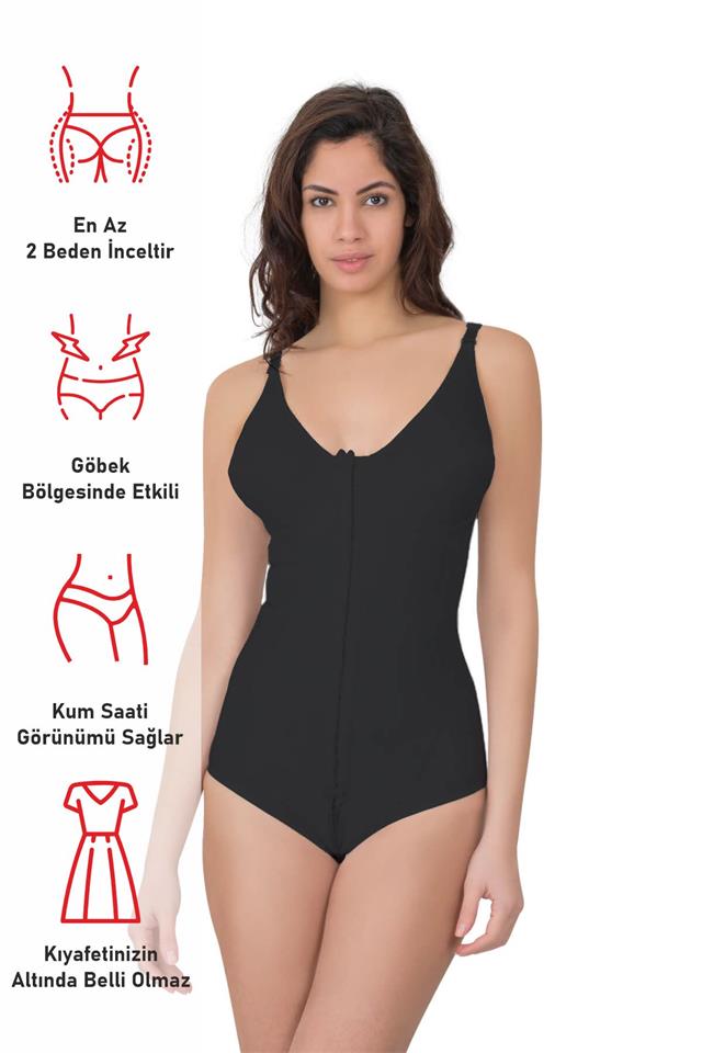 Black  2871 Ball-over Padded Corset