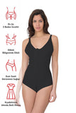 Black  2871 Ball-over Padded Corset
