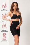 Black  2927 Waist Drawstring Laser Corset
