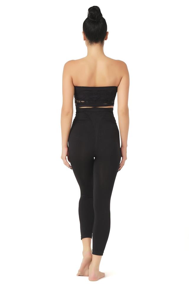Schwarzes 3810 Leggings Korsett