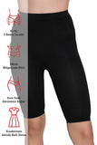 Black  3856 Soft Capri Leggings