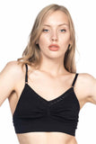 Black  4035 Agrafted Minimizer Corset