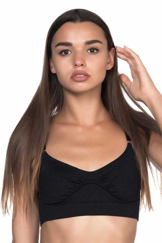 Black  4040 Agrafted Minimizer Corset