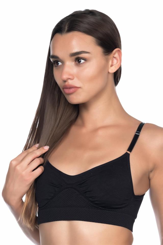 Black  4040 Agrafted Minimizer Corset