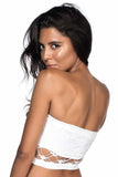 Black  4050 Double knit Strapless Corset