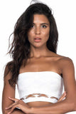 Black  4050 Double knit Strapless Corset
