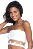 Black  4050 Double knit Strapless Corset