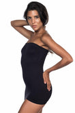 Black  5003 Soft Strapless Tank Top