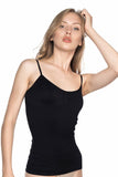 Black  5011 Soft Ripped Tank Top