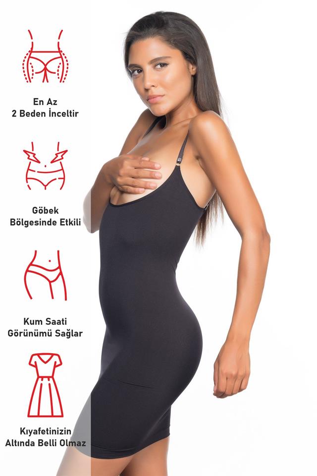 Black  5060 Chest Open Dress Corset