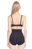 Black  7024 Slim High Waist Slip Corset