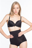 Black  7024 Slim High Waist Slip Corset