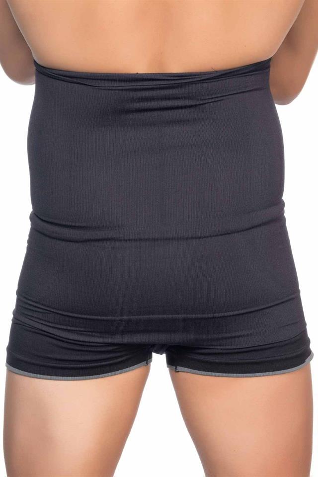 Black  E1004 Men's Waist Corset