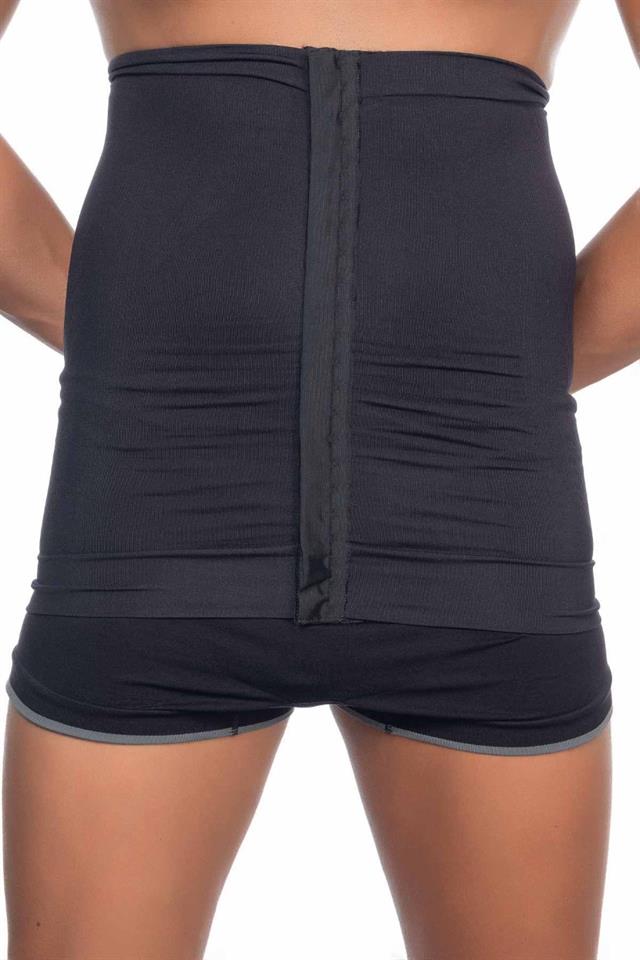 Black  E1004 Men's Waist Corset
