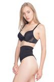 Black Enamel 2020 Double String Corset