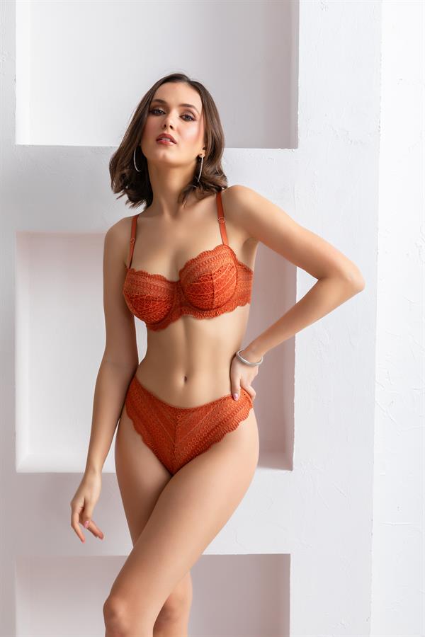 Bra Panties Set TİRİMİT (Mgp31801)