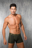 Dark Green Boxer Mens Letter 1766