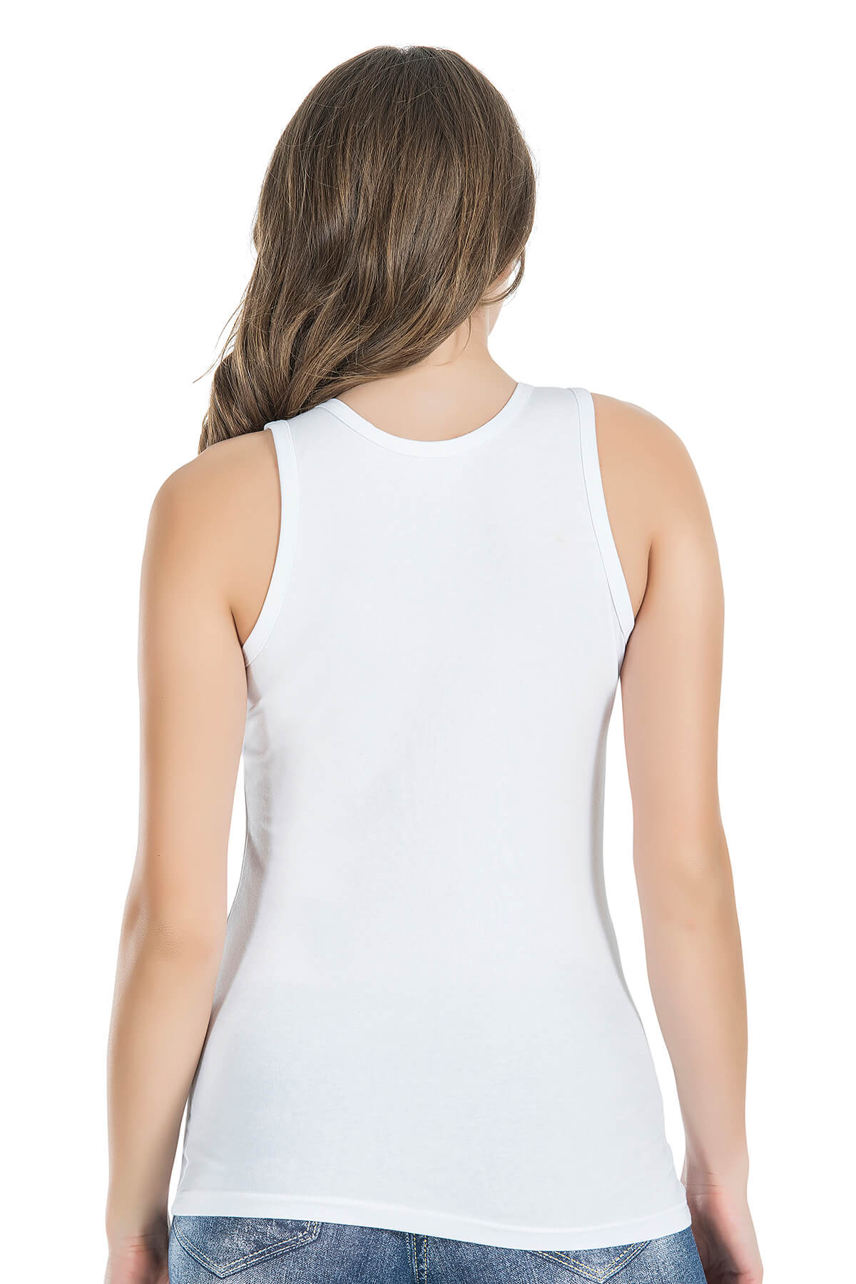 Derya Bullet Damen Tanktop mit breiten Trägern 213