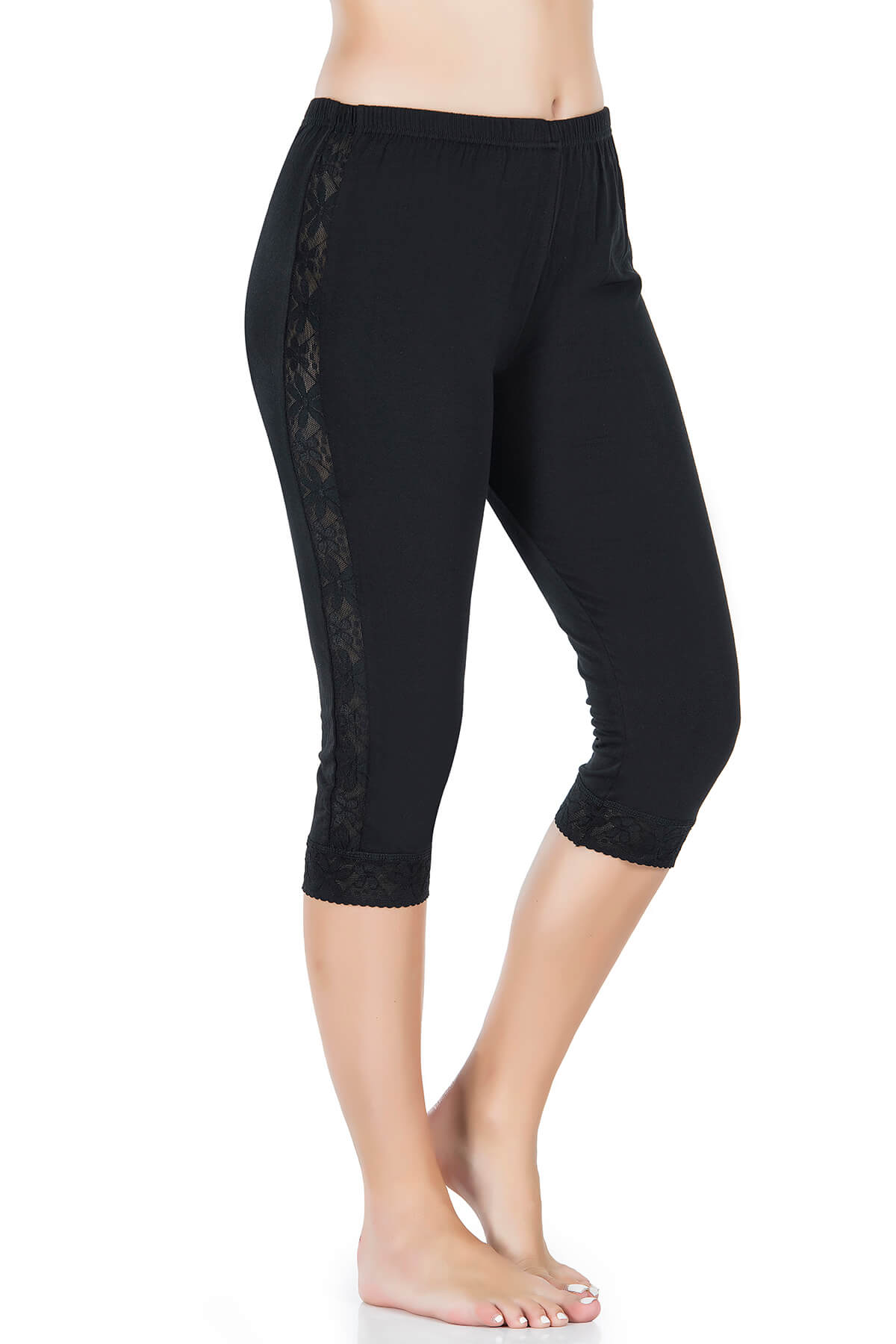 Derya Leggings Kurze Damen Leggings 417