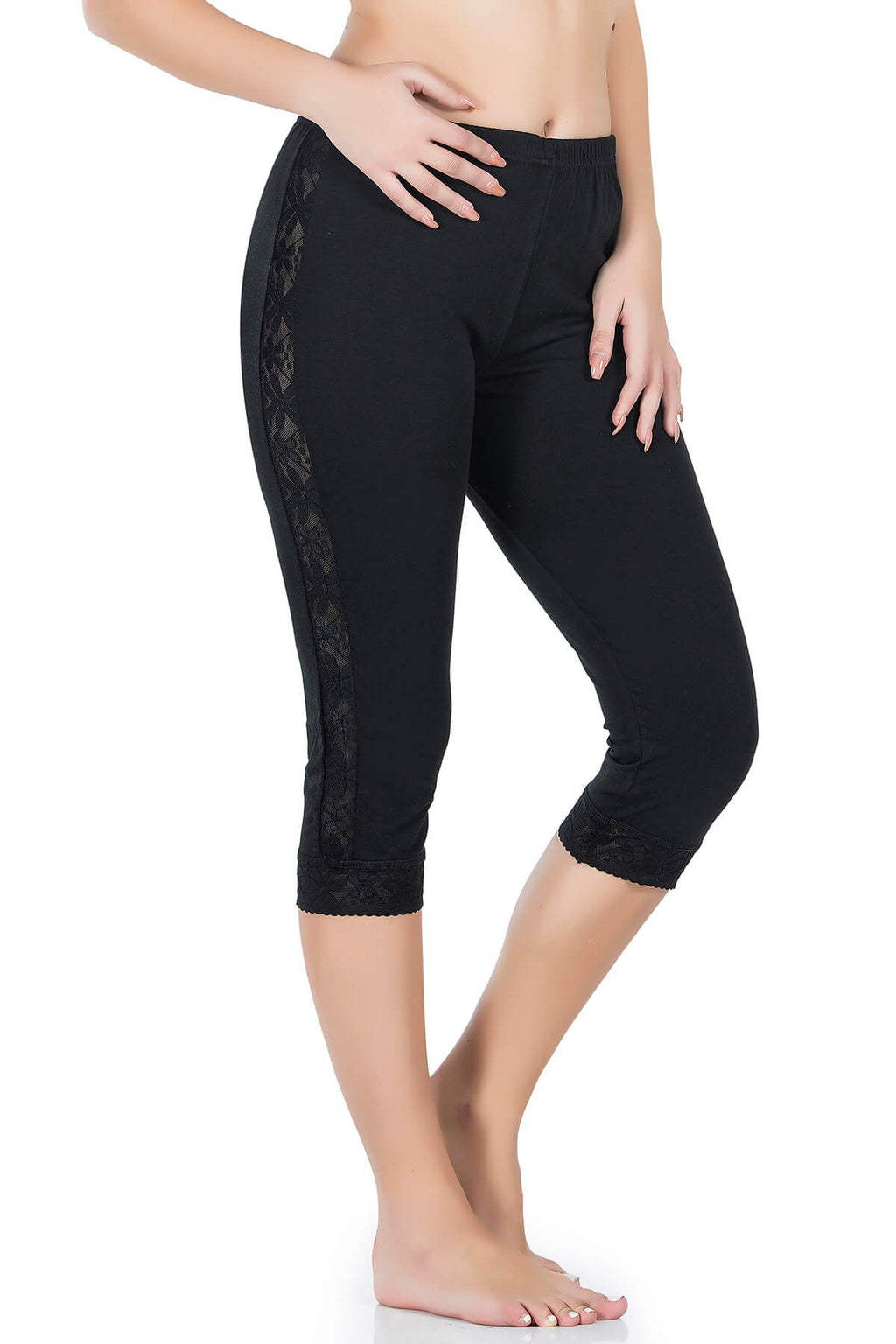 Derya Leggings Kurze Damen Leggings 417